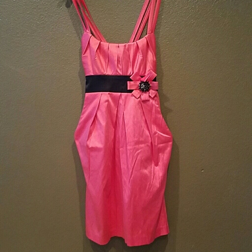 Jodi Kristopher criss cross back party dress sz 7